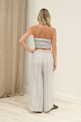 Reggie Tube Top Lemon Sorbet Multi Stripes