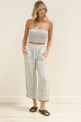 Tami Pants Lemon Sorbet Multi Stripes