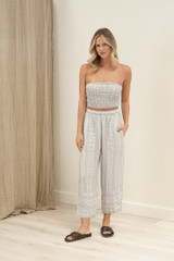 Tami Pants Lemon Sorbet Multi Stripes