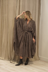 Donna Dress Toasted Earth Combo