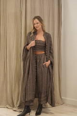 Donna Dress Toasted Earth Combo