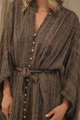 Donna Dress Toasted Earth Combo