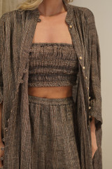 Donna Dress Toasted Earth Combo