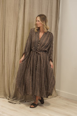 Donna Dress Toasted Earth Combo