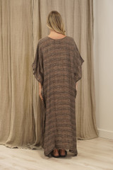 Erika Oversized Kaftan Toasted Earth Combo