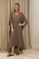 Erika Oversized Kaftan Toasted Earth Combo