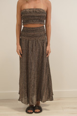 Reggie Tube Top Toasted Earth Combo