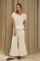 Verne V-Neck Box Top 