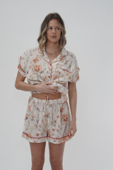 Ivy Short PJ Set Australian Wildflower