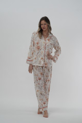 Harper Long PJ Set Australian Wildflower