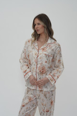 Harper Long PJ Set Australian Wildflower