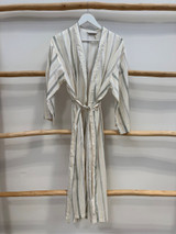 Willow Kimono Eucalyptus Stripes