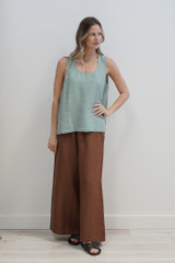 Mirabella Sleeveless Top Seafoam