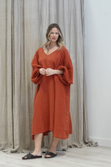 Elwin Midi Dress Paprika