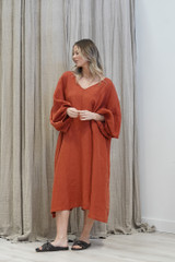Elwin Midi Dress Paprika