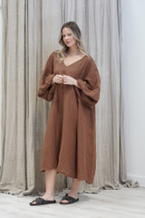 Elwin Midi Dress Cocoa