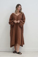 Elwin Midi Dress Cocoa