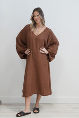 Elwin Midi Dress Cocoa