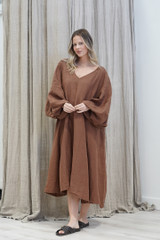 Elwin Midi Dress Cocoa