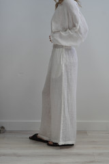 Mia Pants Cloud White