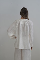 Sussana Top Cloud White