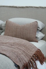 Hugo Linen Cushion Cover Rust 40X60CM