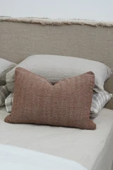 Hugo Linen Cushion Cover Rust 40X60CM