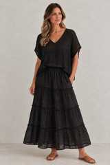 Primavera Skirt  Black