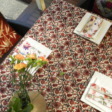 Multi-Purpose Sheet Vines Oriental Print 