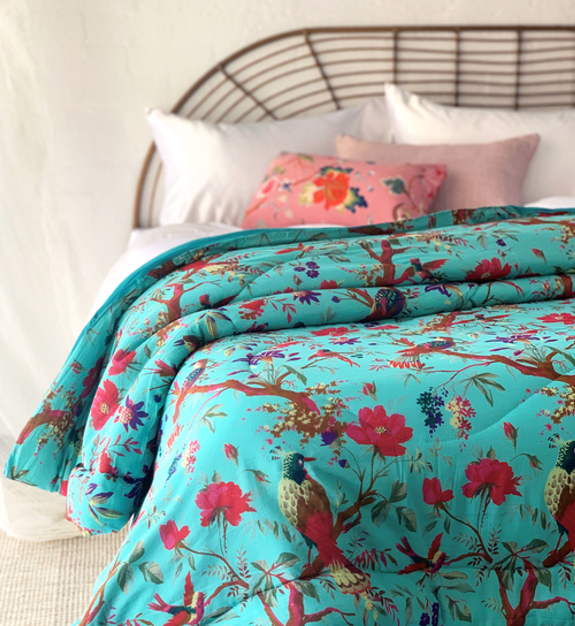 Aqua quilt cheap