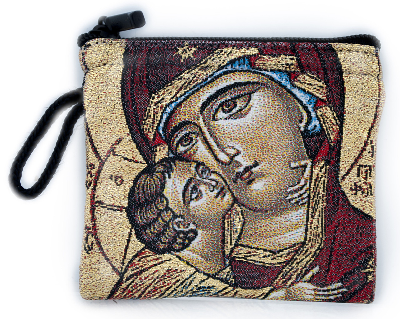 Our Lady of Czestochowa Rosary Pouch Religious Catholic Gift Rosary Case  Purse | eBay