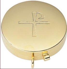 KMIMO KOMI Pyx Pour L'hôte De Communion Catholique, Boîte De