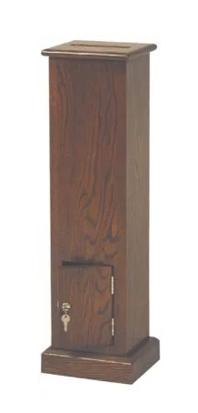 Secure Donation Collection Box Lockable Donation Box for Safe ...