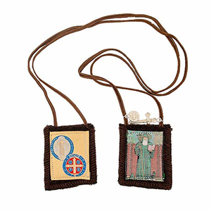 Catholic Holy Figure Saint Scapular (Saint Benedict)