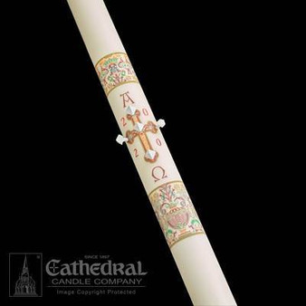 Investiture - Coronation of Christ Paschal Candle