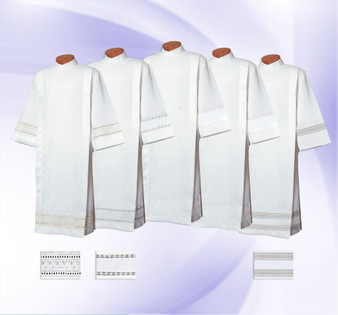 Plain & Embroidered Albs and Surplices