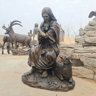 The Good Shepherd Statue