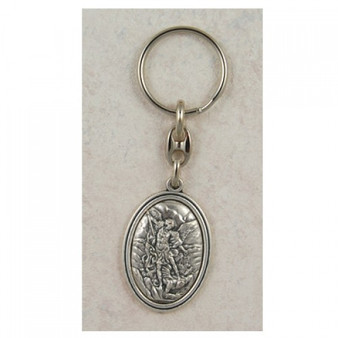 ST. MICHAEL KEYRING