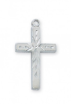 RF ENGRAVED CROSS 18"CH&BX