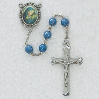 7MM BLU OL SORROWS ROSARY