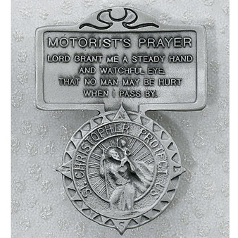 MOTORIST PRAYER VISOR CLIP