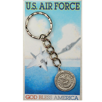 AIR FORCE KEYRING/PRAYER CARD