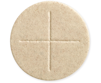 1-1/8" White Communion Wafers – Altar Bread Box of 1000