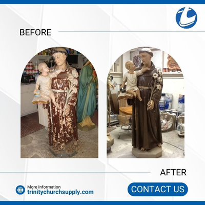 ✝️ Restoring and Renovating Catholic Statues: Preserving Sacred Beauty