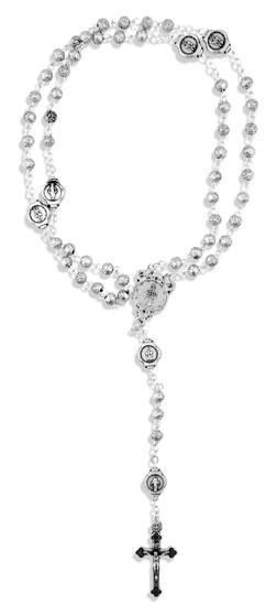 Catholic Rosary and Case Gift Set -  Miraculous Medal