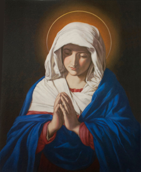 10" Our Lady of Sorrows Artwork Print