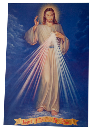 12" Divine Mercy Artwork Print