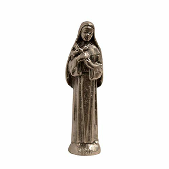 1" Assorted Holy Figure Statues (Saint Rita)