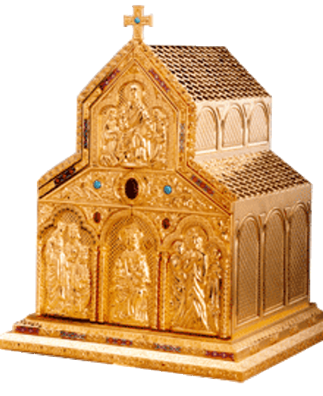 Saint Remy Tabernacle | 2 Sizes | Cloissoné Cabouchon Embellishments