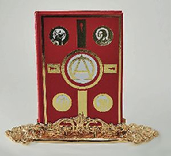 Book of Gospels Stand | Textured Bronze - High Polish